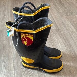 NEW Warhorse fireproof boots men’s sz 10 1/2, as is
